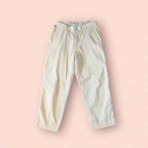 White corduroy Columbia pants